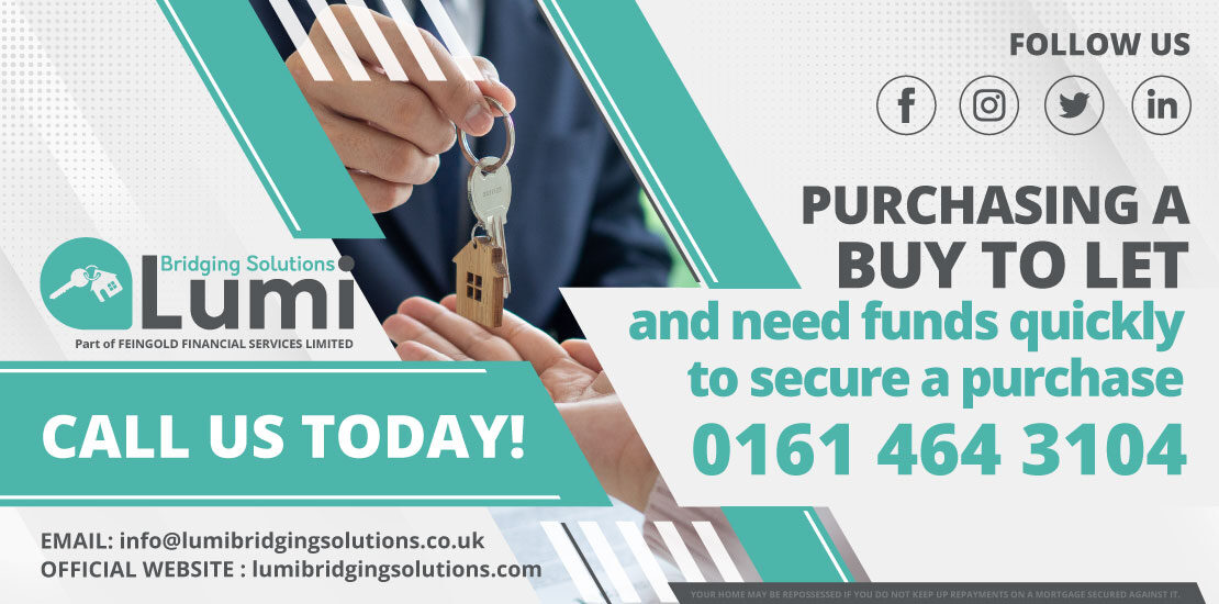 Purchasing a buy to let and need funds quickly to secure a purchase or beat other buyers to the post?