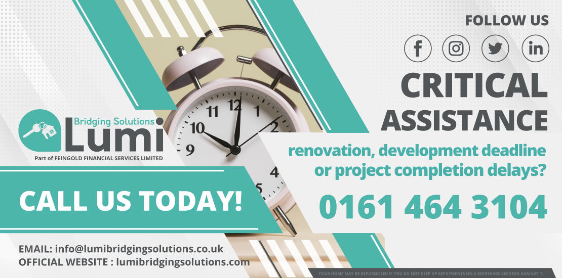 Struggling to meet a renovation or development deadline or project completion due to delays or cashflow?